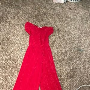 Youth (girls) 9-10y red jumper